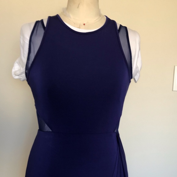 Bcbg max Azria navy stretch knit dress - Picture 4 of 5